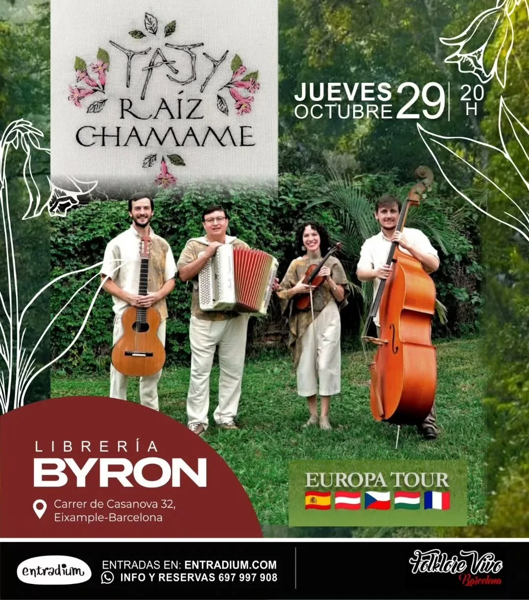 Raíz Chamamé — Europa Tour